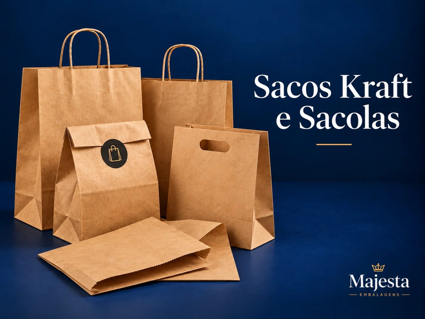 Sacos Kraft e Sacolas