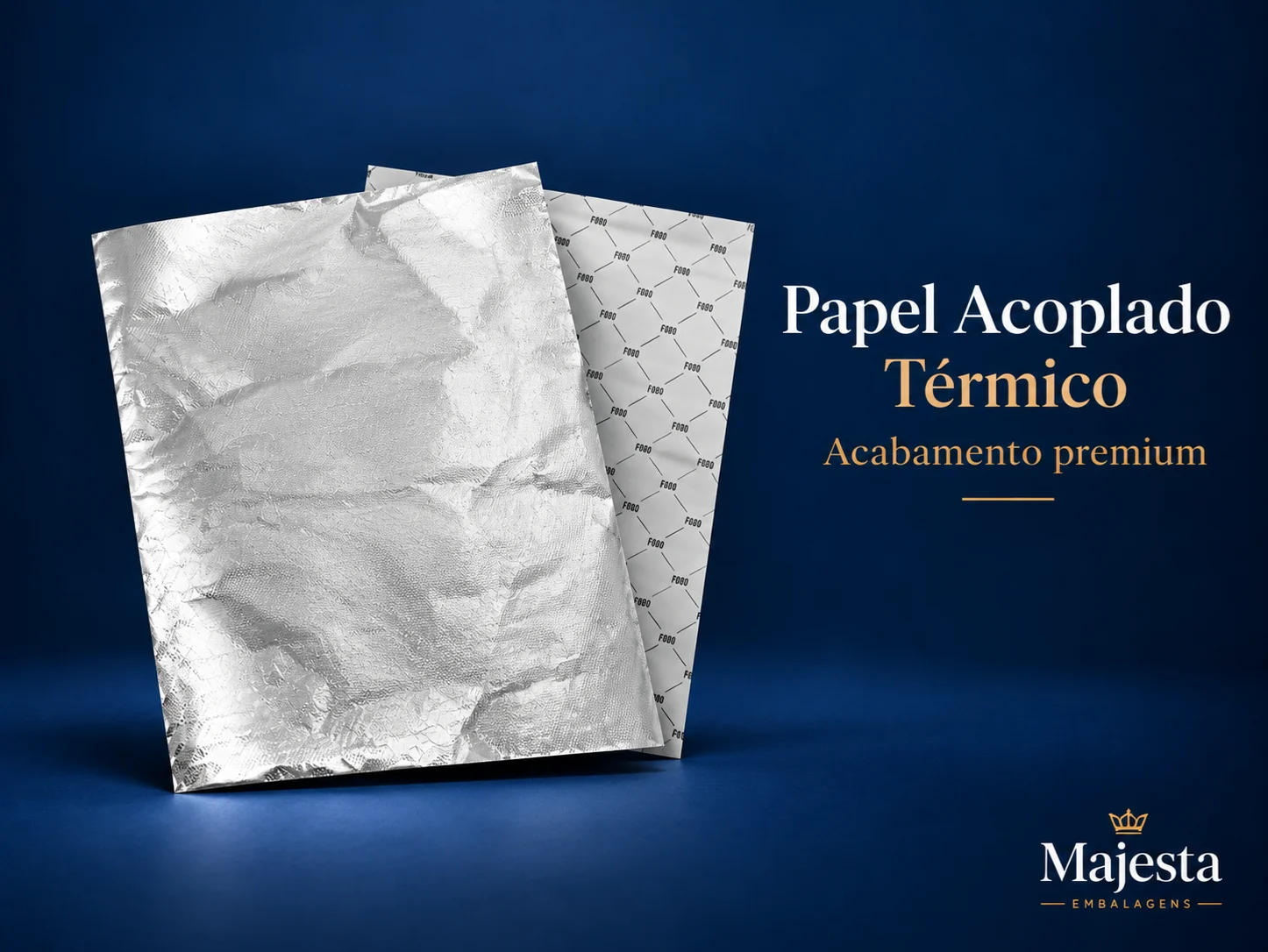 Papel Acoplado Térmico para Hambúrguer e Lanches