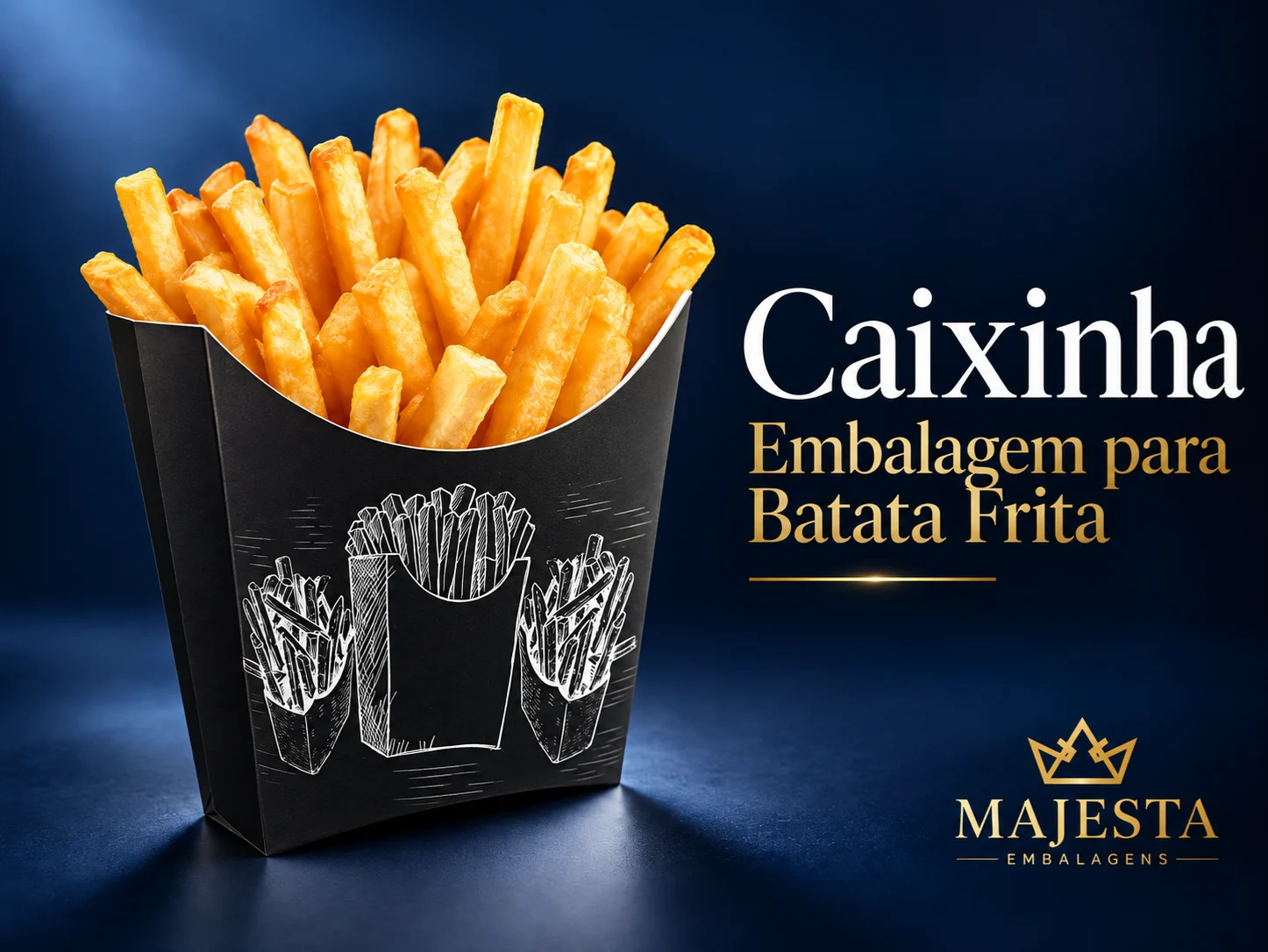 Caixinha | Embalagem para Batata Frita