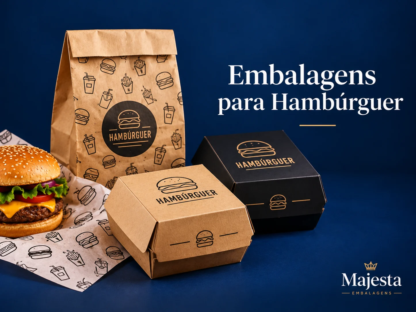 Embalagens para Hambúrguer