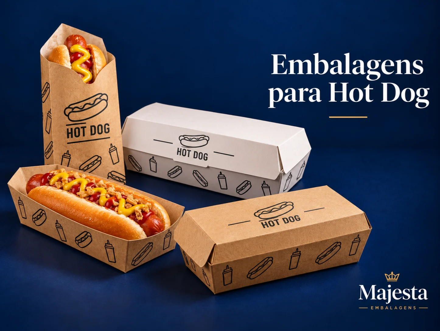 Embalagens para Hot Dog